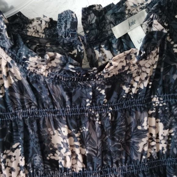 Joie Women's Baltic Print Sleeveless Top size Large - Picture 4 of 11